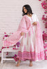 Pink White kurta set
