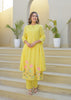Pastel Yellow kurta set