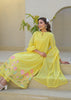 Pastel Yellow kurta set