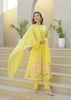 Pastel Yellow kurta set