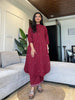 2 piece red cord set