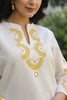 White yellow 2 piece set