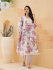 Pastel Pink purple kurta set