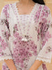 Pastel Pink purple kurta set