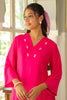 Pink White 2 piece cord set