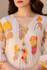 Offwhite yellow printed 2 piece cord set
