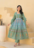 Green kurta set