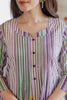 Purple printed 2 piece cord set