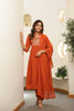 Orange kurta set