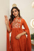 Orange kurta set