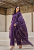 Purple kurta set
