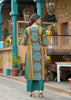 Lagoon green kurta set