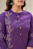 Purple kurta set