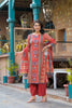 Red  kurta set