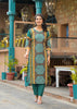 Lagoon green kurta set