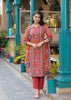 Red  kurta set