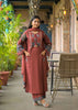 Maroon kurta set