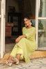 Light  green color 2 piece kurta set