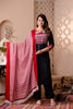 Black cotton kurta set