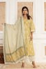 yellow kurta set