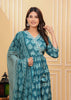 blue kurta set