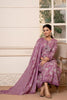 Purple kurta set