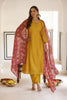 yellow kurta set