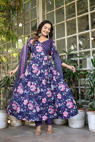 Blue kurta set