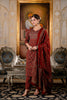 Maroon kurta set