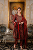 Maroon kurta set