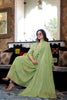 Sage Green embroidered kurta set