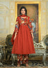 Red kurta set