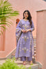 Lavender/purple kurta set