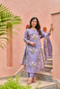 Lavender/purple kurta set