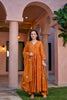 orange kurta set
