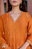 orange kurta set