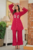 Red 2 piece cord set